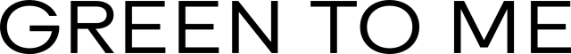 Green to me, black text logo
